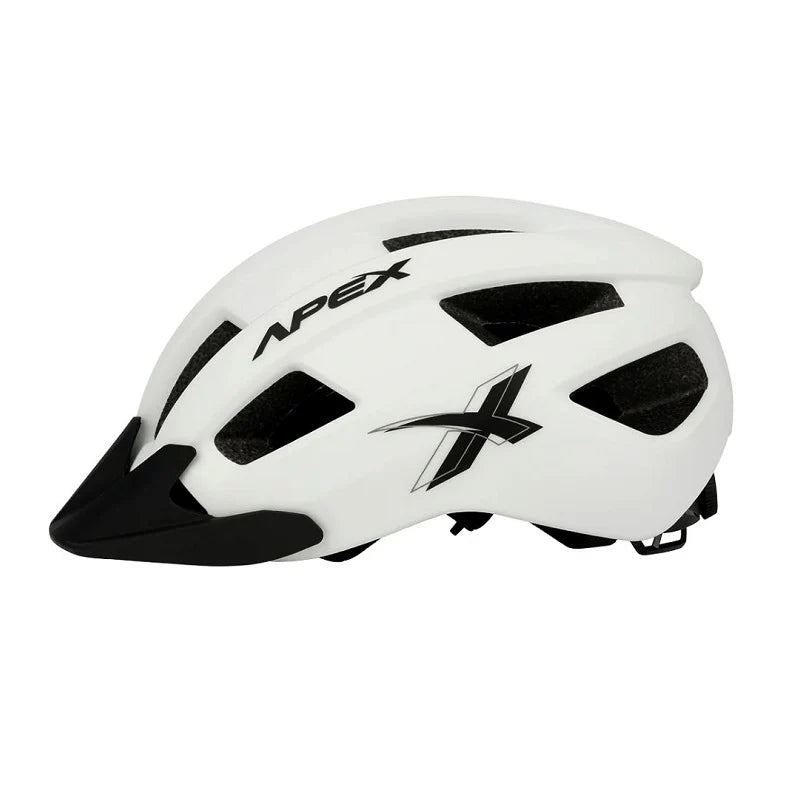 APEX Atom Adult Helmet -White