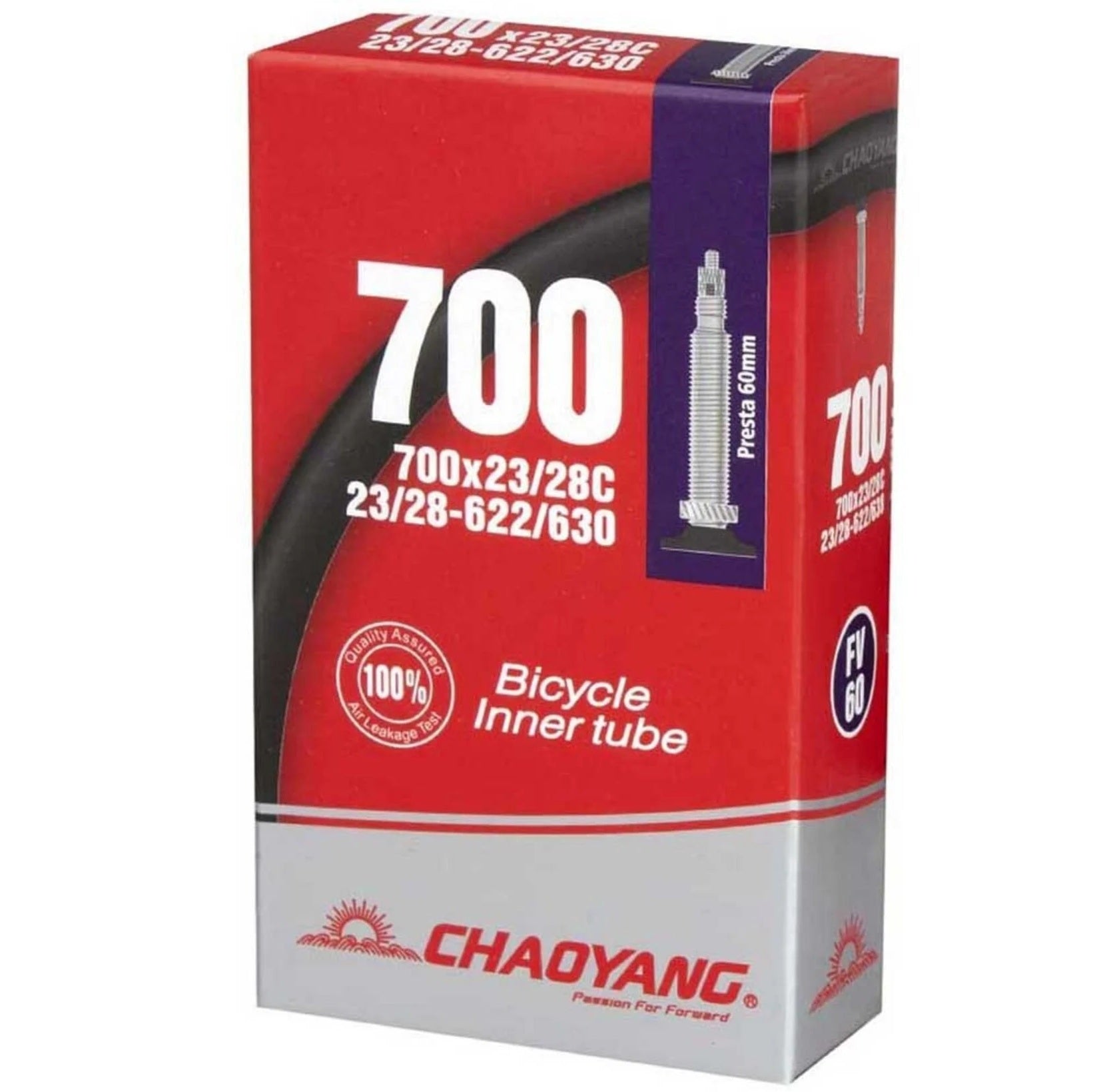 CHAOYANG 700 x 23/28c 60mm Road Tube - Main Image