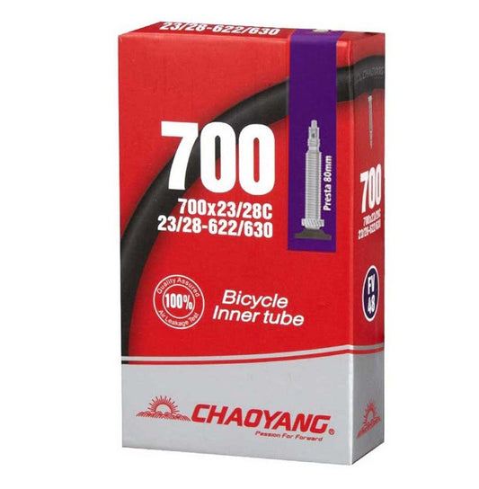 CHAOYANG 700 x 23/28c 80mm Road Tube