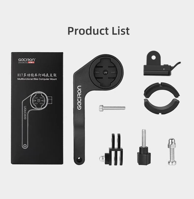 GACIRON Multifunctional Bike Computer Mount