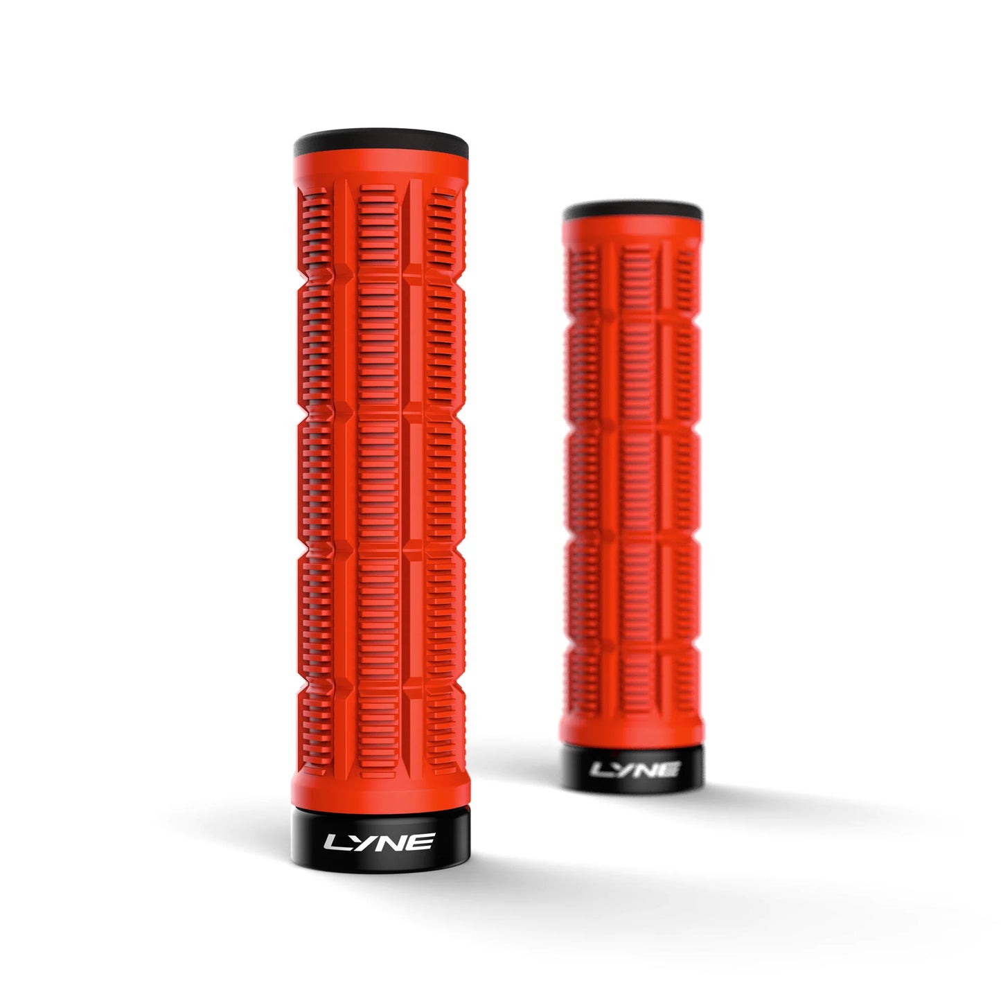 LYNE Lock-On Grips - Red
