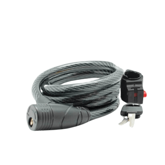 RYDER Key Coil Lock + Bracket