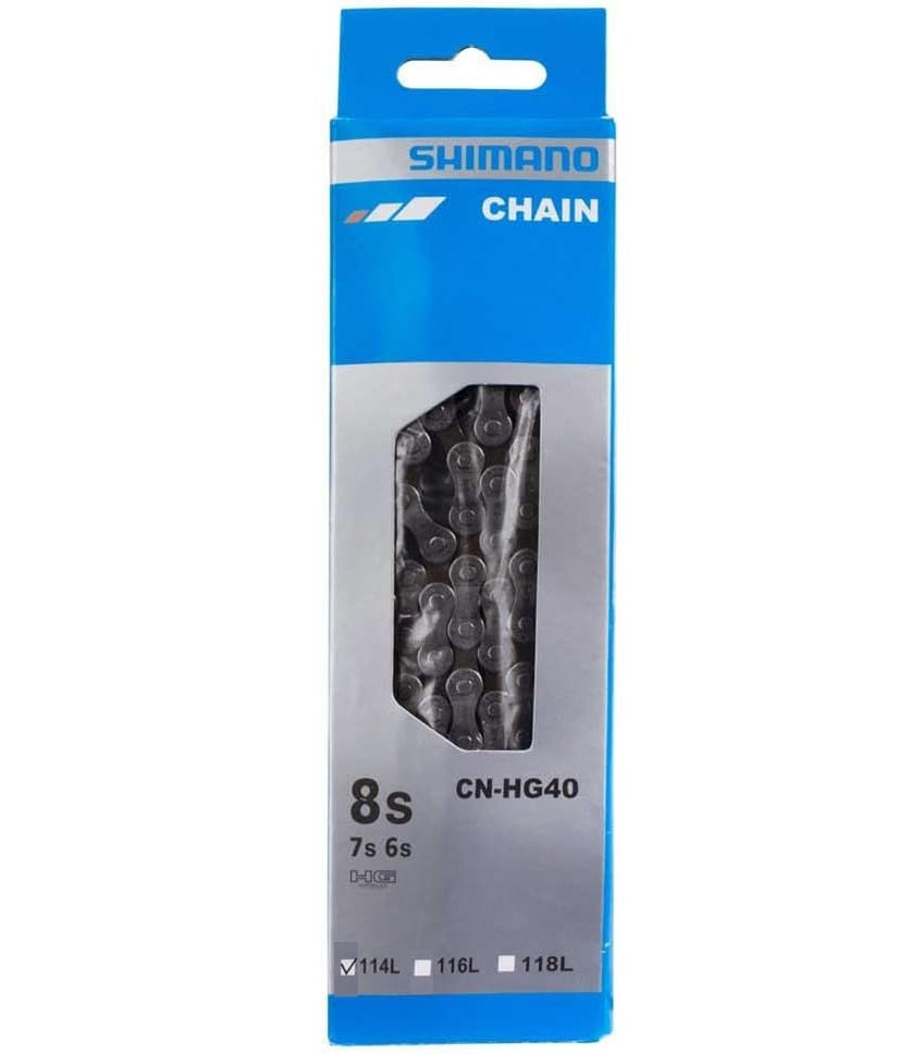 SHIMANO HG40 6/7/8 Speed Chain - 114L
