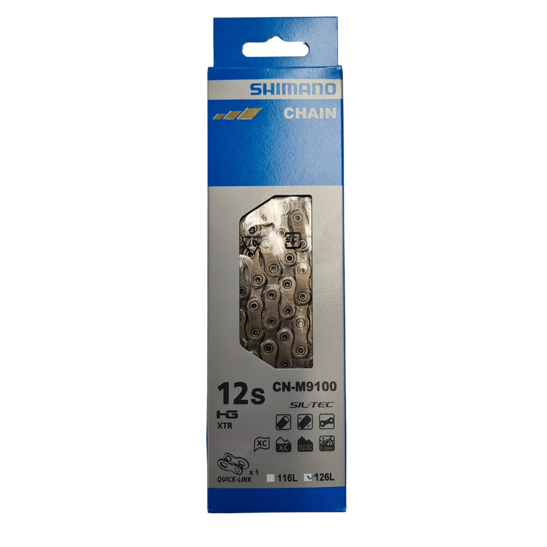 SHIMANO XTR/Dura Ace M9100 12-Speed MTB Chain 126 Links