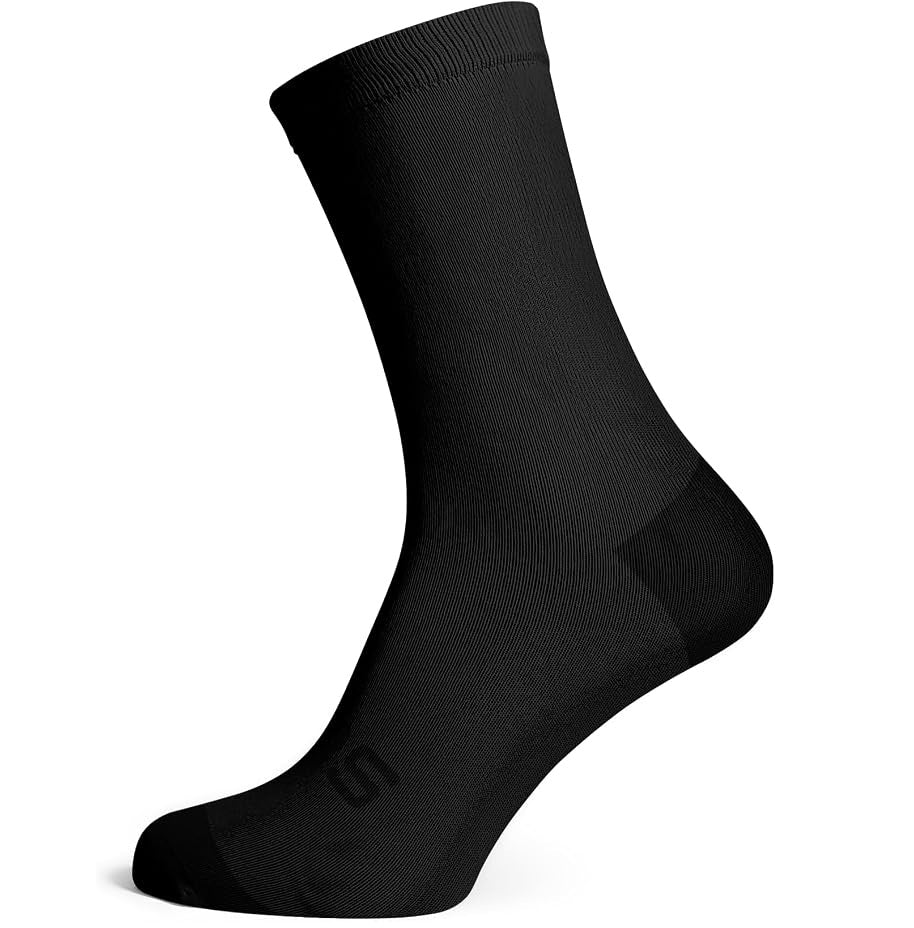 SOX Solid Black Crew Socks