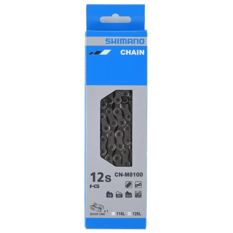 SHIMANO XT M8100 12-Speed MTB Chain - 126L