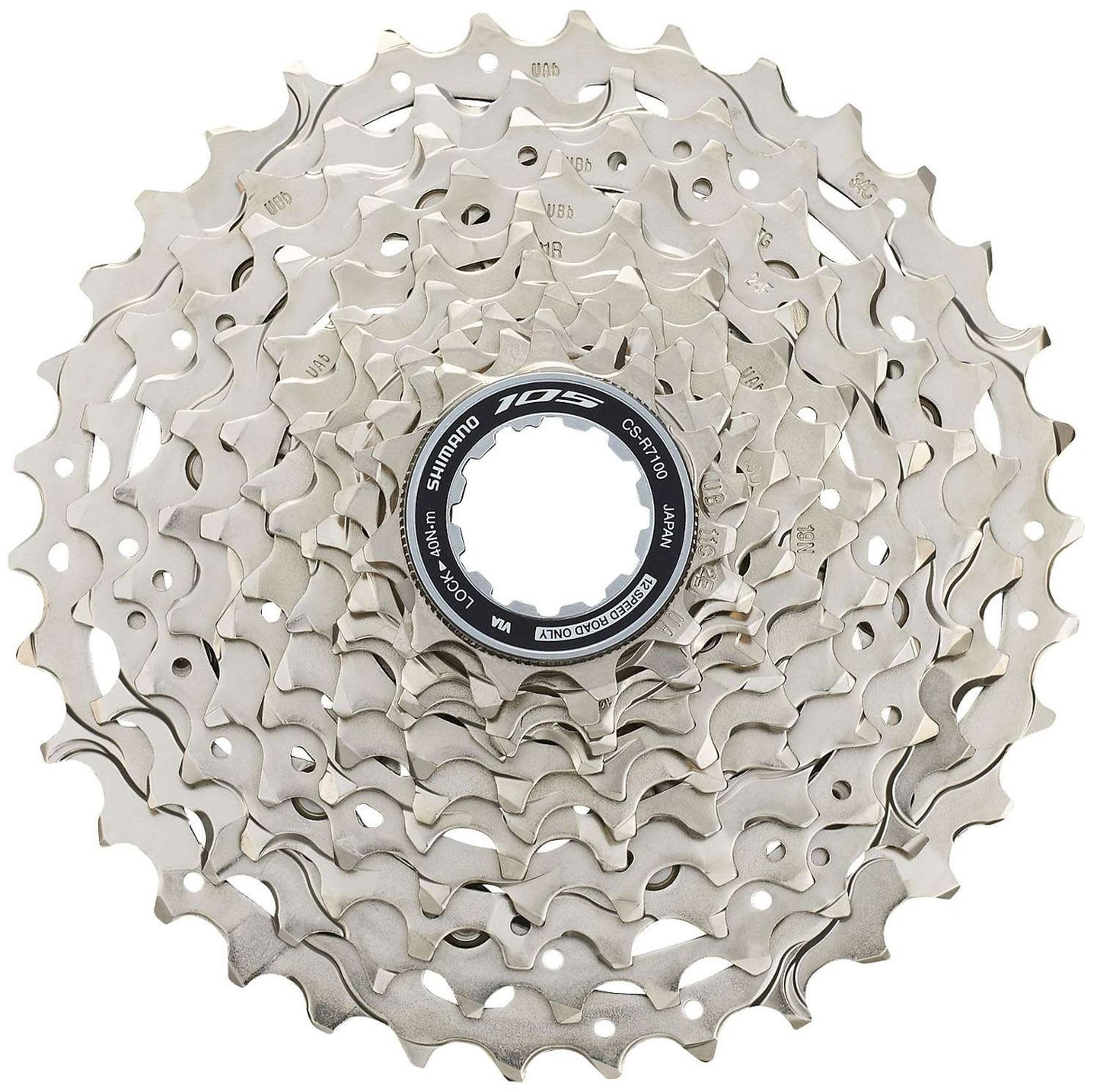 SHIMANO 105 CS-R7101 Cassette – 12 Speed 11-34