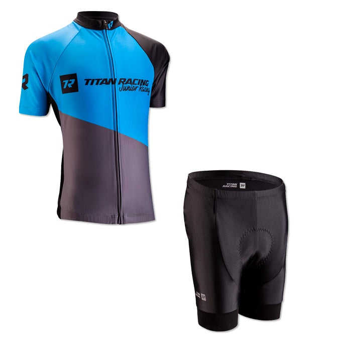 TITAN Junior Race Kit 2 Grey/Blue