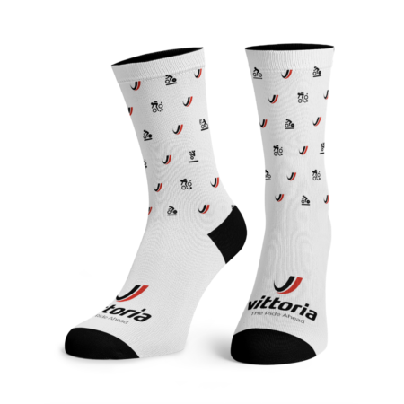 Vittoria Crew Socks White