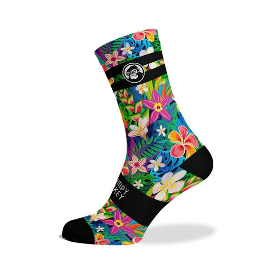 GRUMPY MONKEY Socks Wild Blossom 4-7