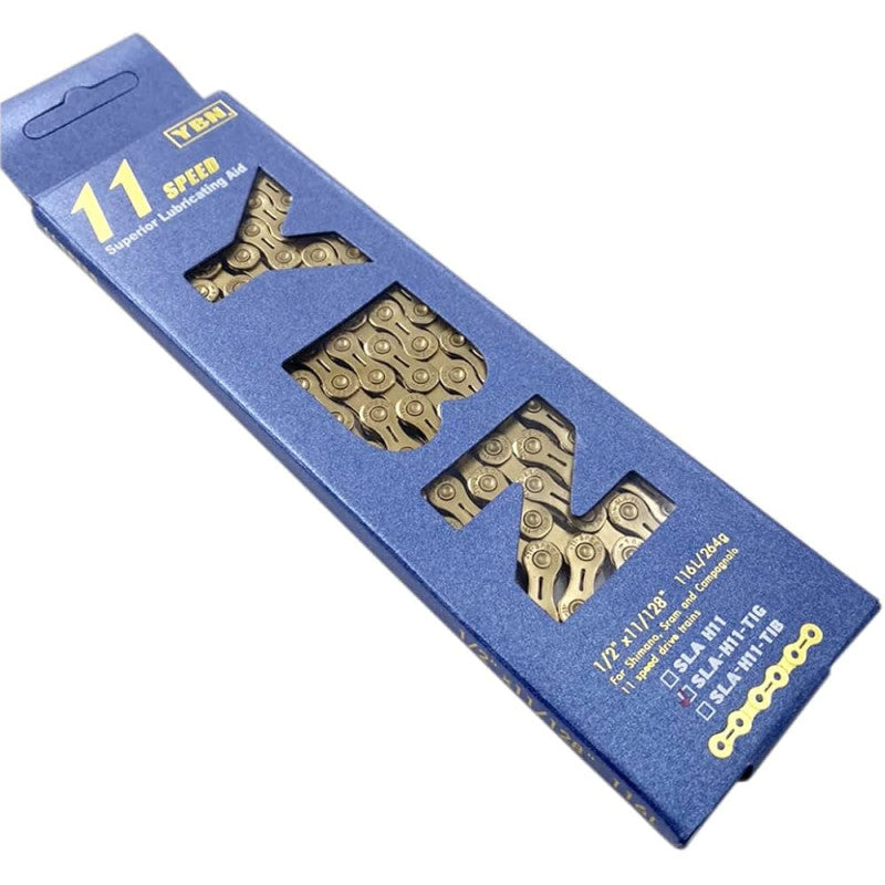 YBN SLA H11 TIG gold 11 speed 116