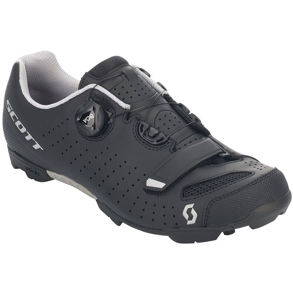 SCOTT MTB Comp BOA Shoes Matt Black Silver - Main Image
