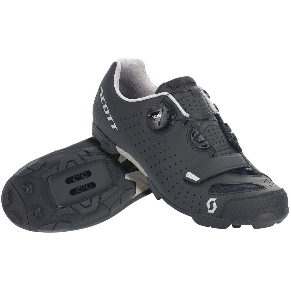 SCOTT MTB Comp BOA Shoes - Matt Black / Silver