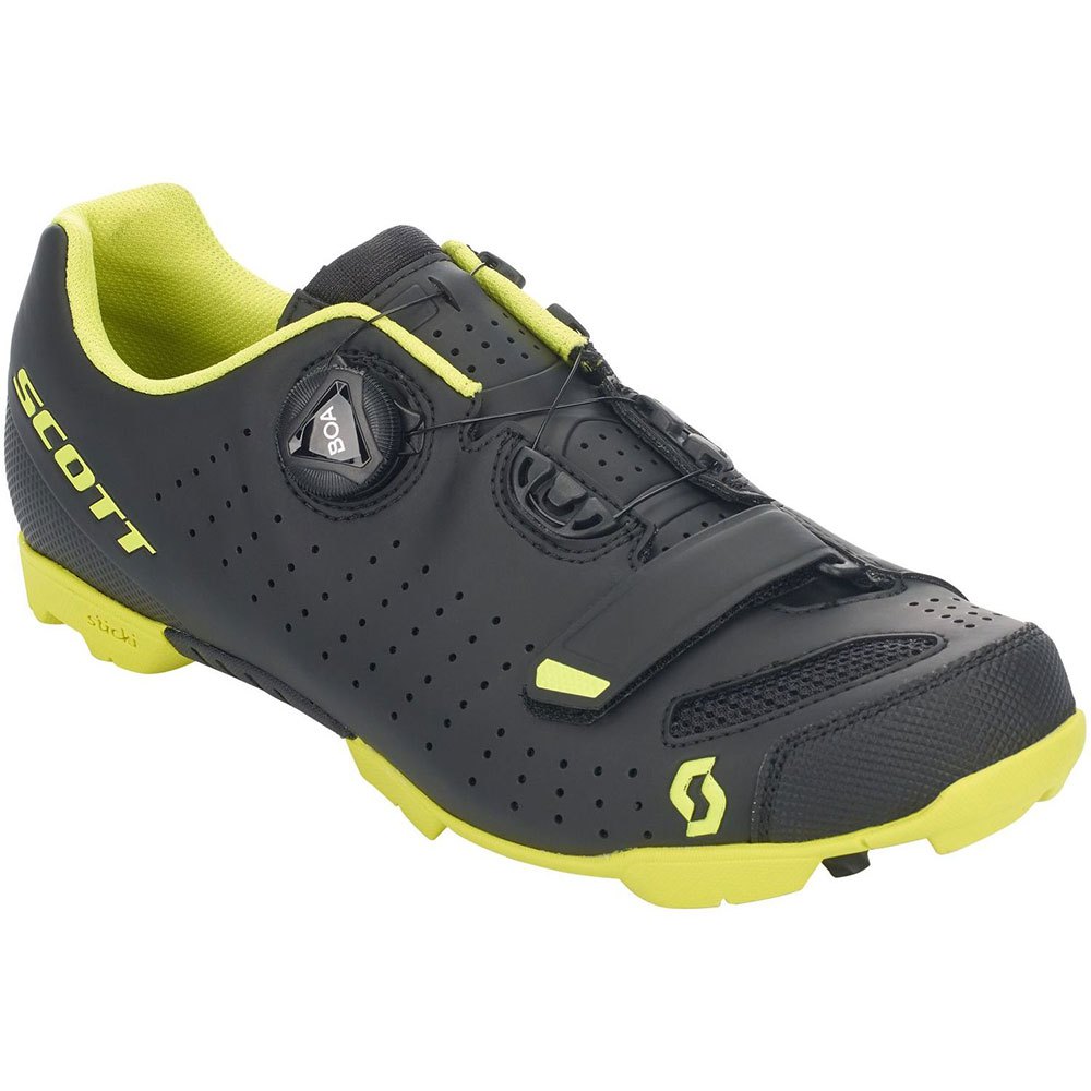 SCOTT MTB Comp BOA Shoes - Matt Black/Yellow