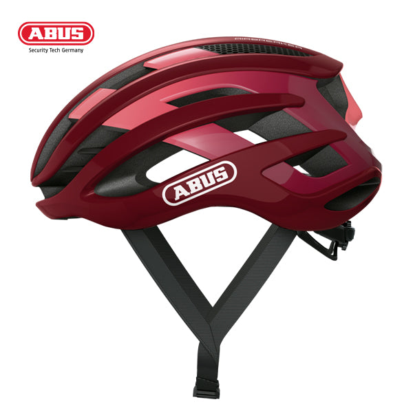 ABUS AirBreaker Bike Helmet - Bordeaux Red