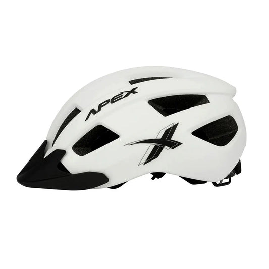 APEX Atom Adult Helmet  -White