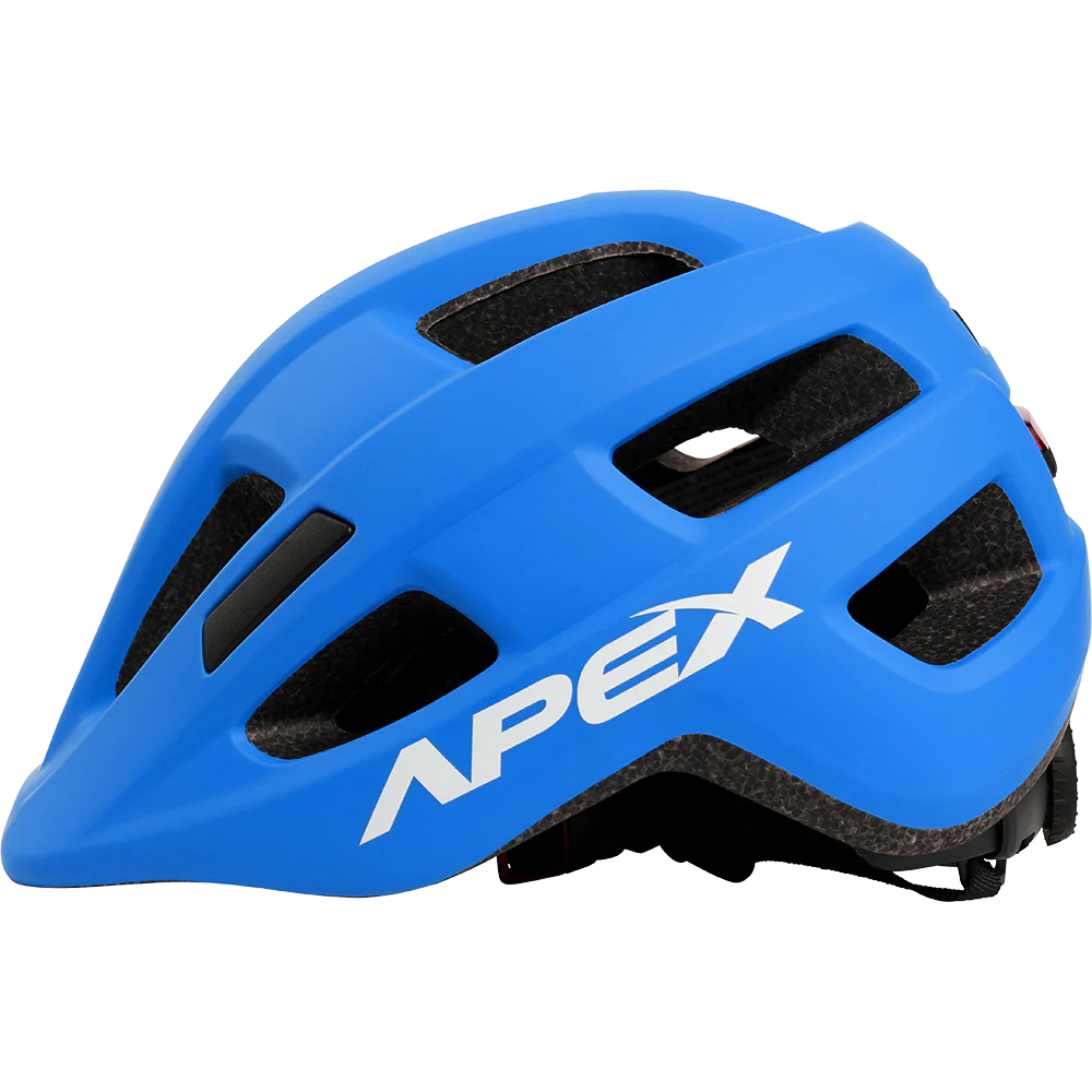 APEX Atom Junior Cycling Helmet - Blue
