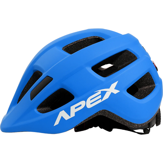 APEX Atom Junior Cycling Helmet - Blue