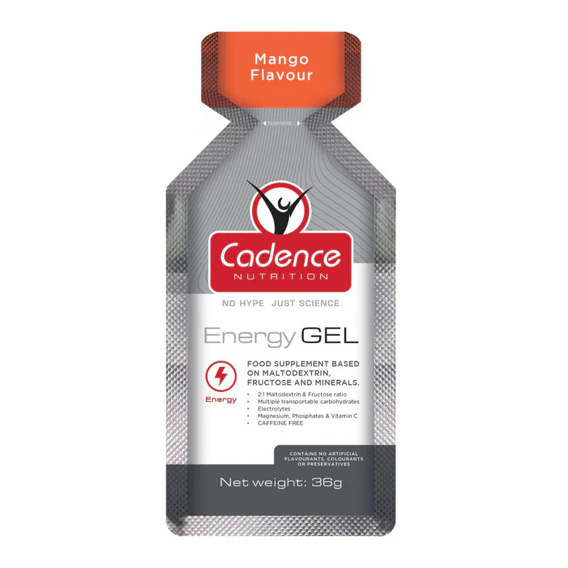 Cadence Nutrition Classic Energy Gel - Mango 36g
