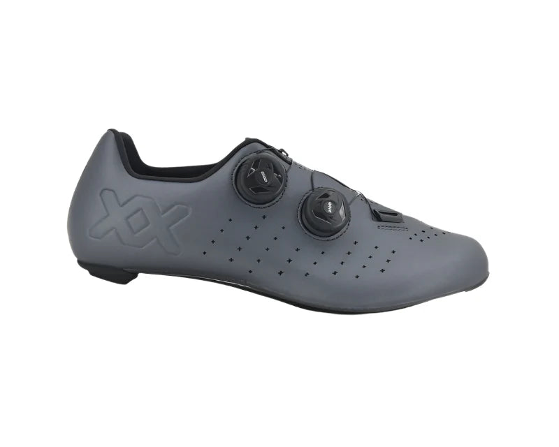 FLR F-9 Carbon DIAL Road Shoes - Mettalic Grey