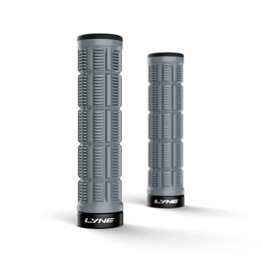 LYNE Lock-On Grips - Grey