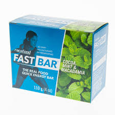 RACEFOOD Fastbar 5 Pack - Cocoa, Mint & Macadamia