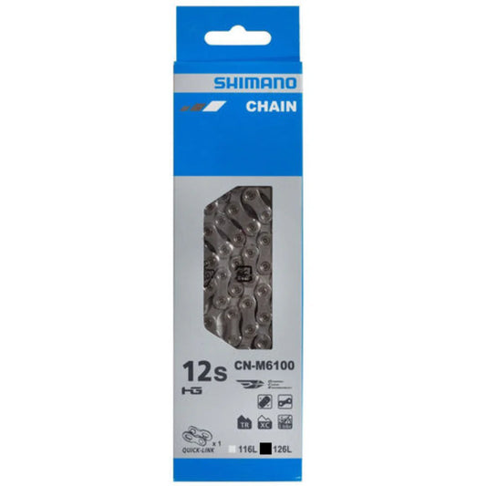 SHIMANO Deore M6100 12-Speed MTB Chain - 126L