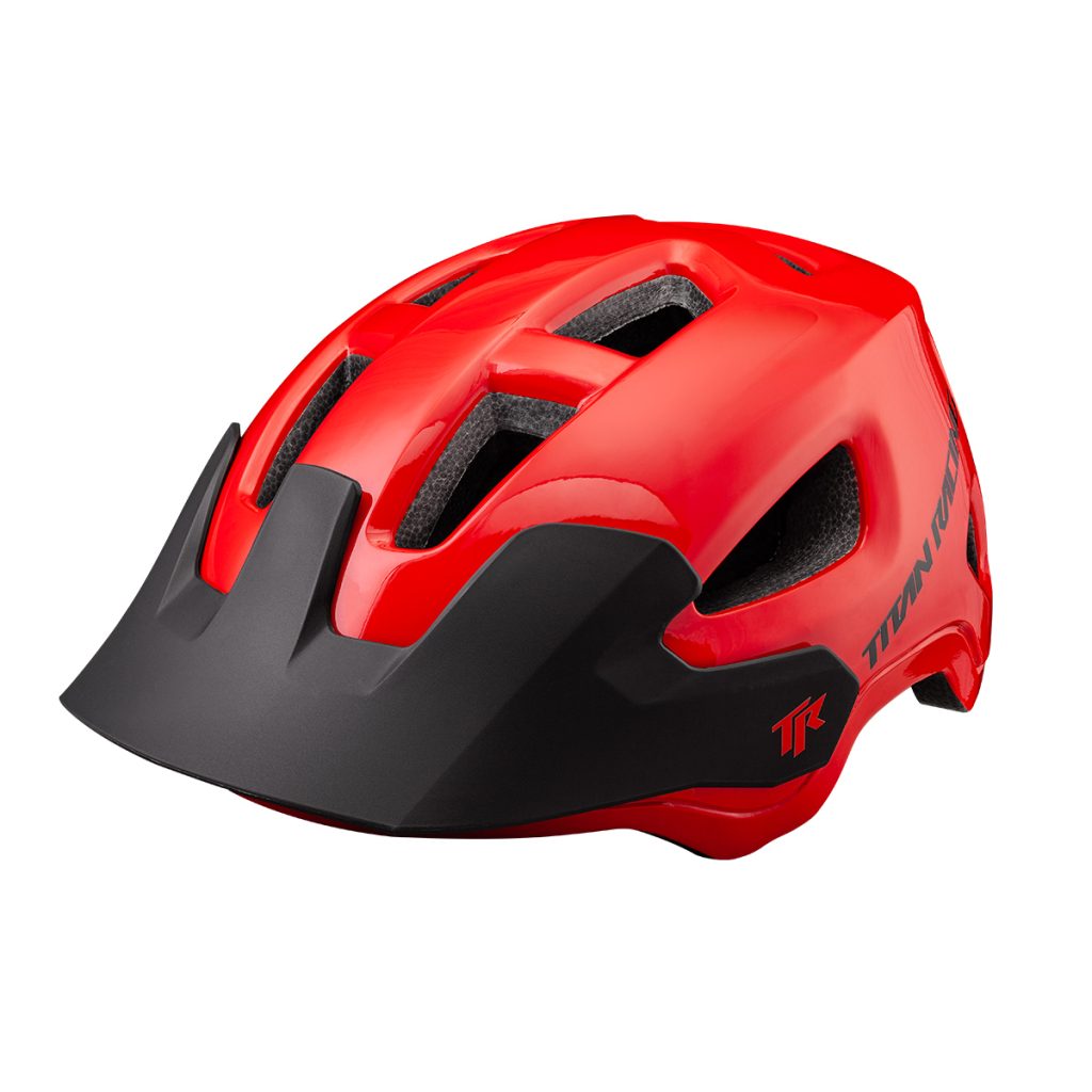 TITAN Junior Schredder Helme - Red