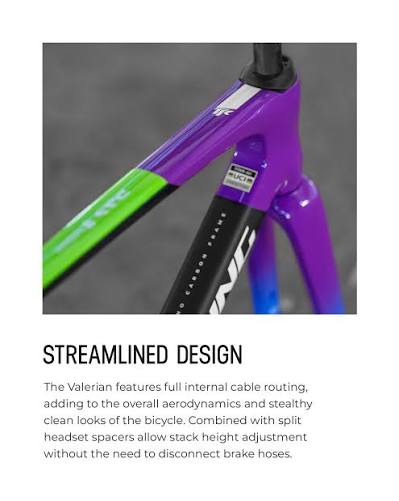 TITAN RACING VALERIAN DAS HUTCHINSON TEAM CARBON FRAME