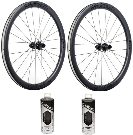 VISION SC45 TL Wheelset PLUS FREE Vittoria 25C Tubeless Tyres